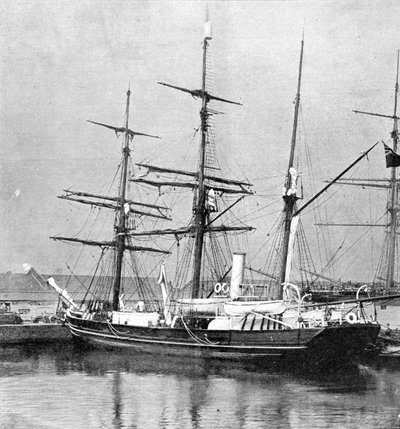The National Antarctic Expedition Relief Ship, illustration from The Graphic, July 19th 1902 by English Photographer